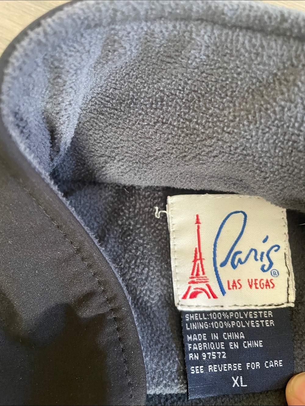 Paris Las Vegas windbreaker Jacket